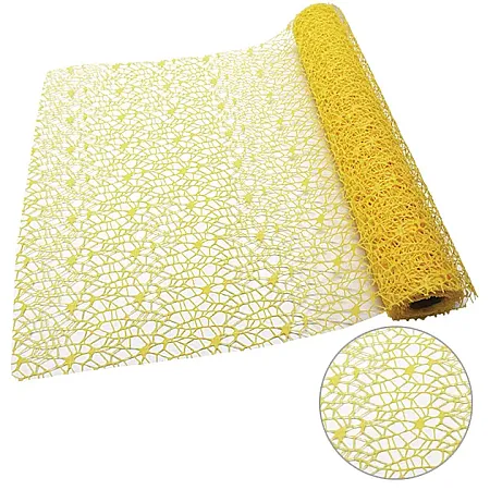 ΡΟΛΟ ΥΦΑΣΜΑ ΔΙΧΤΥ ΚΙΤΡΙΝΟ 48cm X 5yd