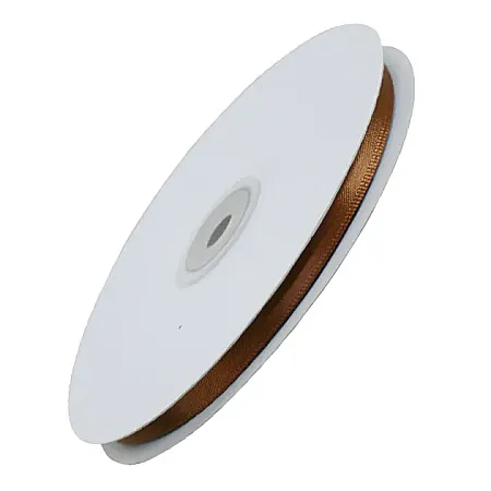 1/4  ΚΟΡΔΕΛΑ ΣΑΤΕΝ ΚΑΦΕ ΔΙΠΛΗΣ ΟΨΕΩΣ 50yd ΠΛΑΤΟΣ 6mm 100/ΚΙΒ.
