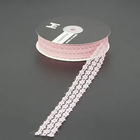 ΡΟΖ ΔΑΝΤΕΛΑ ΣΚΛΗΡΗ ΠΟΛΥΕΣΤΕΡΙΚΗ 2.5cm X 35yd 15/ΚΙΒ