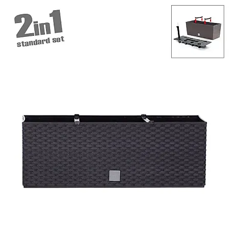 ΖΑΡΝΤΙΝΙΕΡΑ (2 ΣΕ 1) ΑΝΘΡΑΚΙ RATO CASE 60x25x24cm 1/3ΚΙΒ