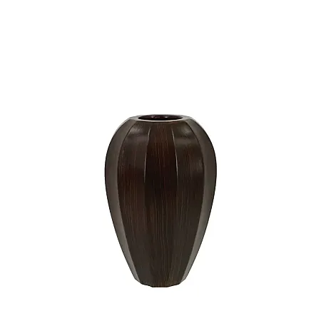 ΒΑΖΟ ΣΚΟΥΡΟ ΚΑΦΕ ΚΕΡΑΜΙΚΟ ΜΠΟΜΠΑ Φ16x27cm - 12/KIB