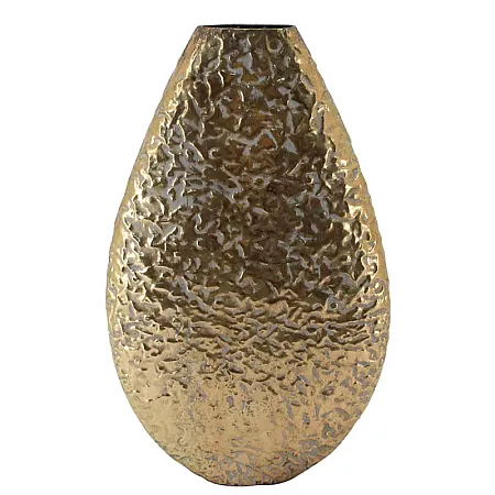 ΜΕΤΑΛΛΙΚΟ ΒΑΖΟ ΧΡΥΣΟ ΑΝΤΙΚΕ - 37x12.5x62.5cm 4/ΚΙΒ