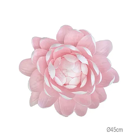ΚΡΕΜΑΣΤΟ ΑΝΘΟΣ ΝΟΥΦΑΡΟ ΡΟΖ ΓΙΓΑΣ - Φ45x20cm 6/ΚΙΒ