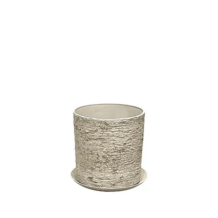 STONE POLYRESIN ΚΑΣΠΩ ΜΕ ΠΙΑΤΟ ΜΠΕΖ ΠΑΛΑΙΩΜΕΝΟ ΦΙΛΝΤΙΣΙ ΜΙΚΡΟ - Φ28x28cm