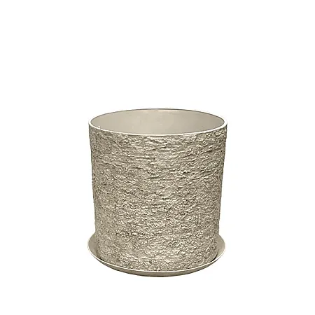 STONE POLYRESIN ΚΑΣΠΩ ΜΕ ΠΙΑΤΟ ΜΠΕΖ ΠΑΛΑΙΩΜΕΝΟ ΦΙΛΝΤΙΣΙ ΜΕΣΑΙΟ - Φ35x36cm