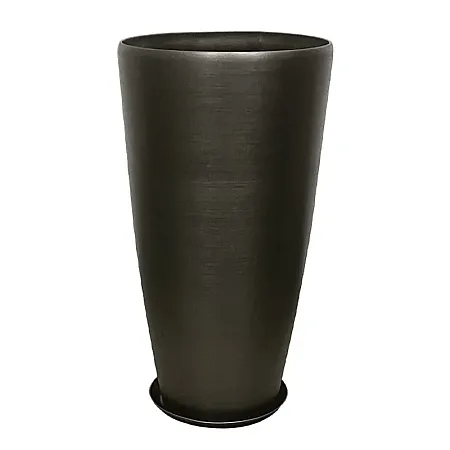 STONE POLYRESIN ΚΑΣΠΩ ΜΕ ΠΙΑΤΟ ΓΚΡΙ ΟΨΙΔΙΑΝΟY ΜΕΓΑΛΟ - Φ40x75.5cm