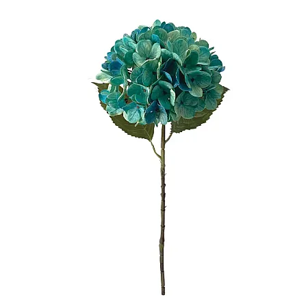 ΚΛΑΔΙ ΟΡΤΑΝΣΙΑΣ ΤΙΡΚΟΥΑΖ REAL TOUCH ΜΕ 2 ΦΥΛΛΑ - Φ22.5x55cm 24/240ΚΙΒ