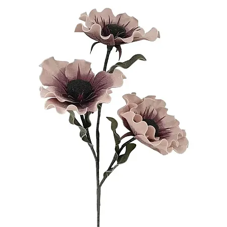 ΚΛΑΔΙ FOAM ΠΑΣΤΕΛ ΜΩΒ ΝΟΥΦΑΡΟ Χ3 ΛΟΥΛΟΥΔΙΑ - Φ105x35cm 8/48KIB