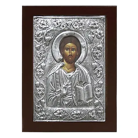 ΕΙΚΟΝΑ ΑΛΟΥΜΙΝΙΟΥ ΙΗΣΟΥΣ ΧΡΙΣΤΟΣ - 17x21cm
