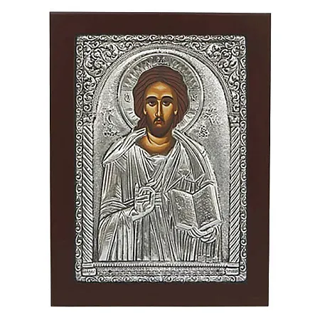 ΕΙΚΟΝΑ ΑΛΟΥΜΙΝΙΟΥ ΙΗΣΟΥΣ ΧΡΙΣΤΟΣ - 25x30cm